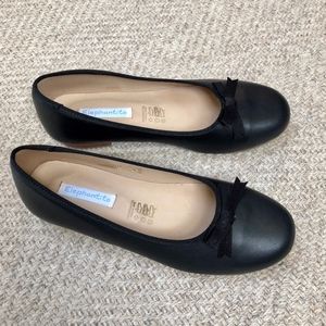 Elephantito Girls Leather Flat Shoe